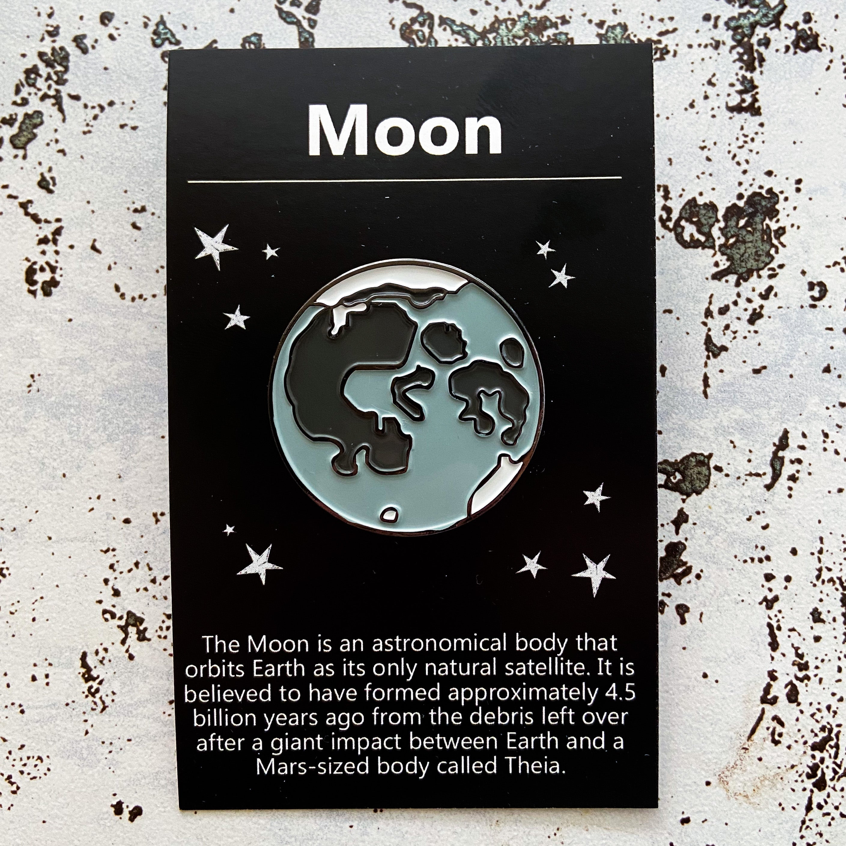 Full Moon Enamel Pin